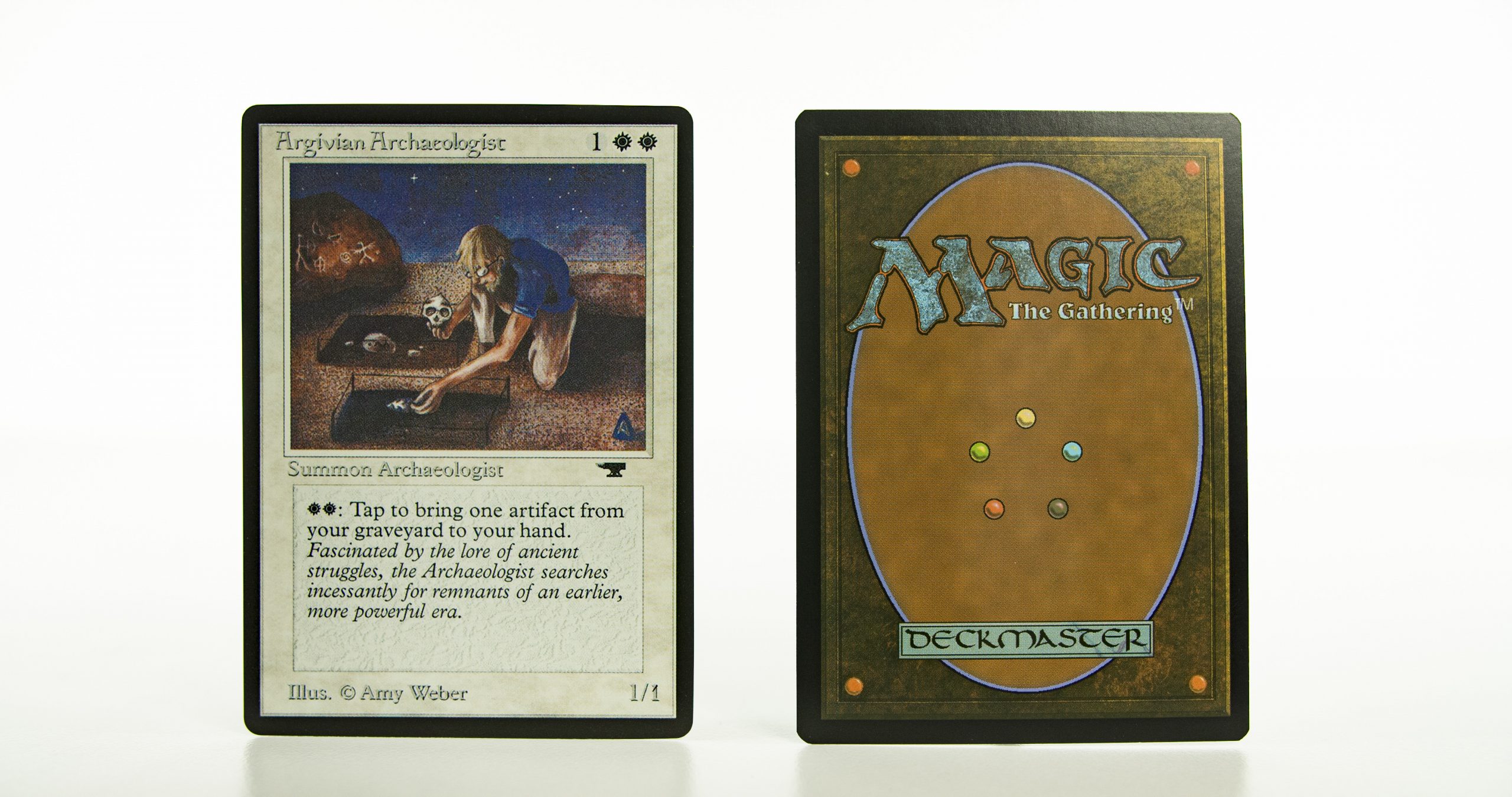 Argivian Archaeologist AQ (Antiquities) ATQ mtg proxy magic the ...