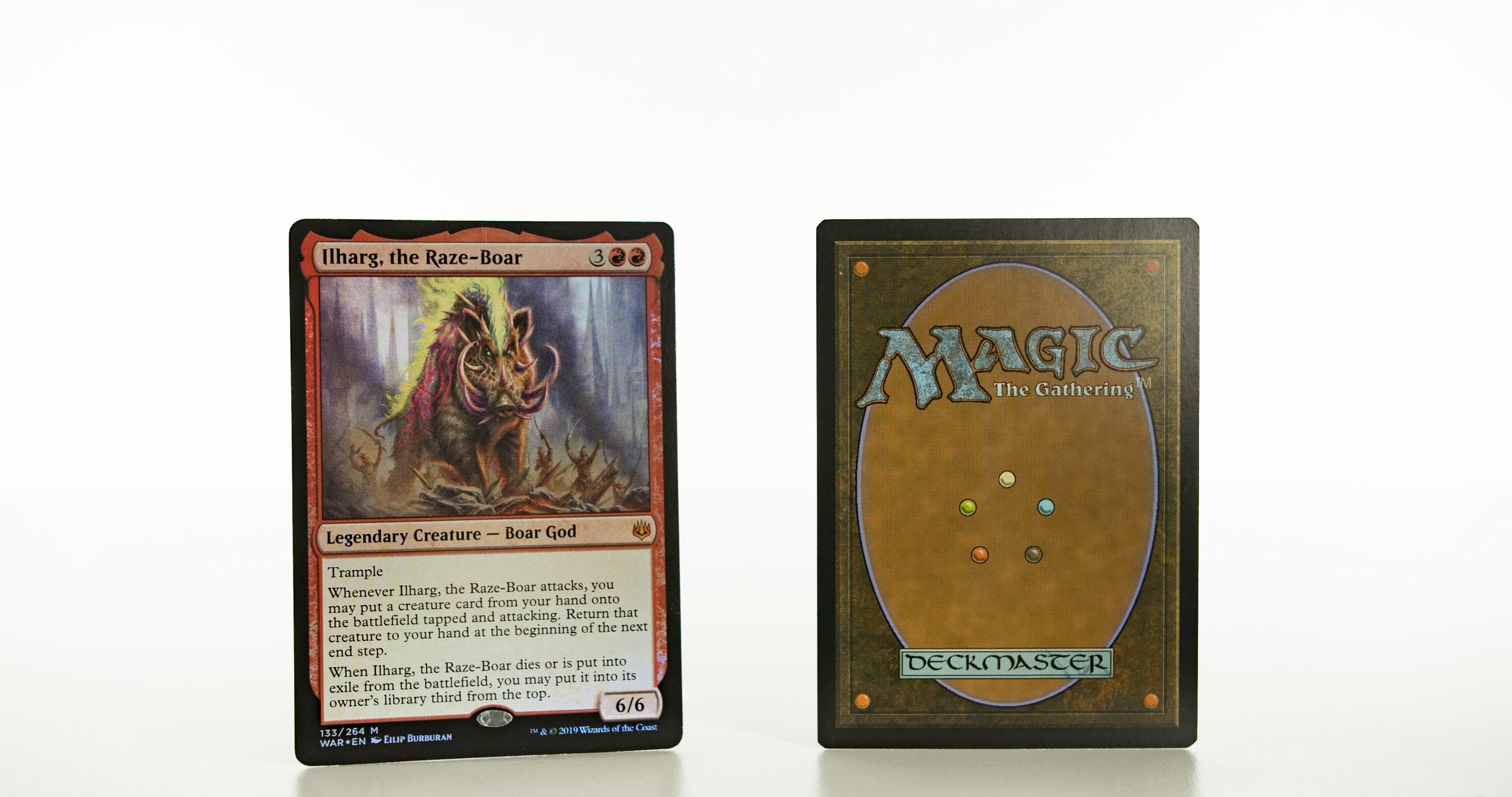 ilharg the raze boar WAR mtg proxy magic the gathering tournament ...