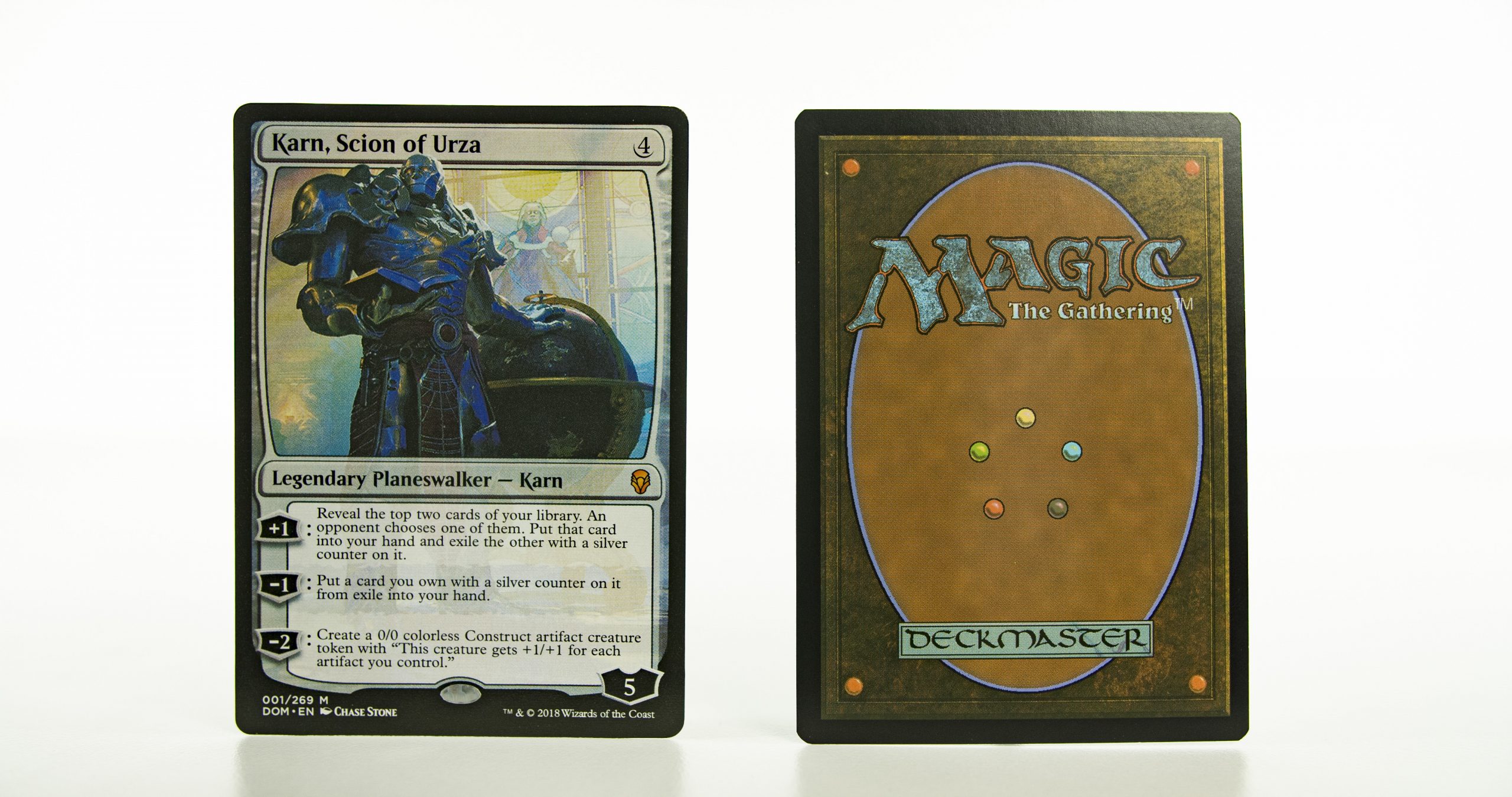 Karn, Scion of Urza DOM Dominaria mtg proxy magic the gathering ...