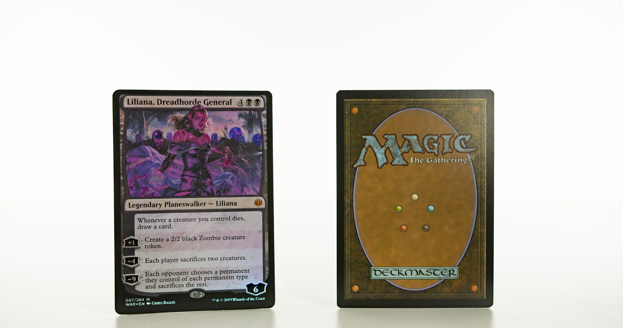 liliana dreadhorde general WAR mtg proxy magic the gathering tournament ...