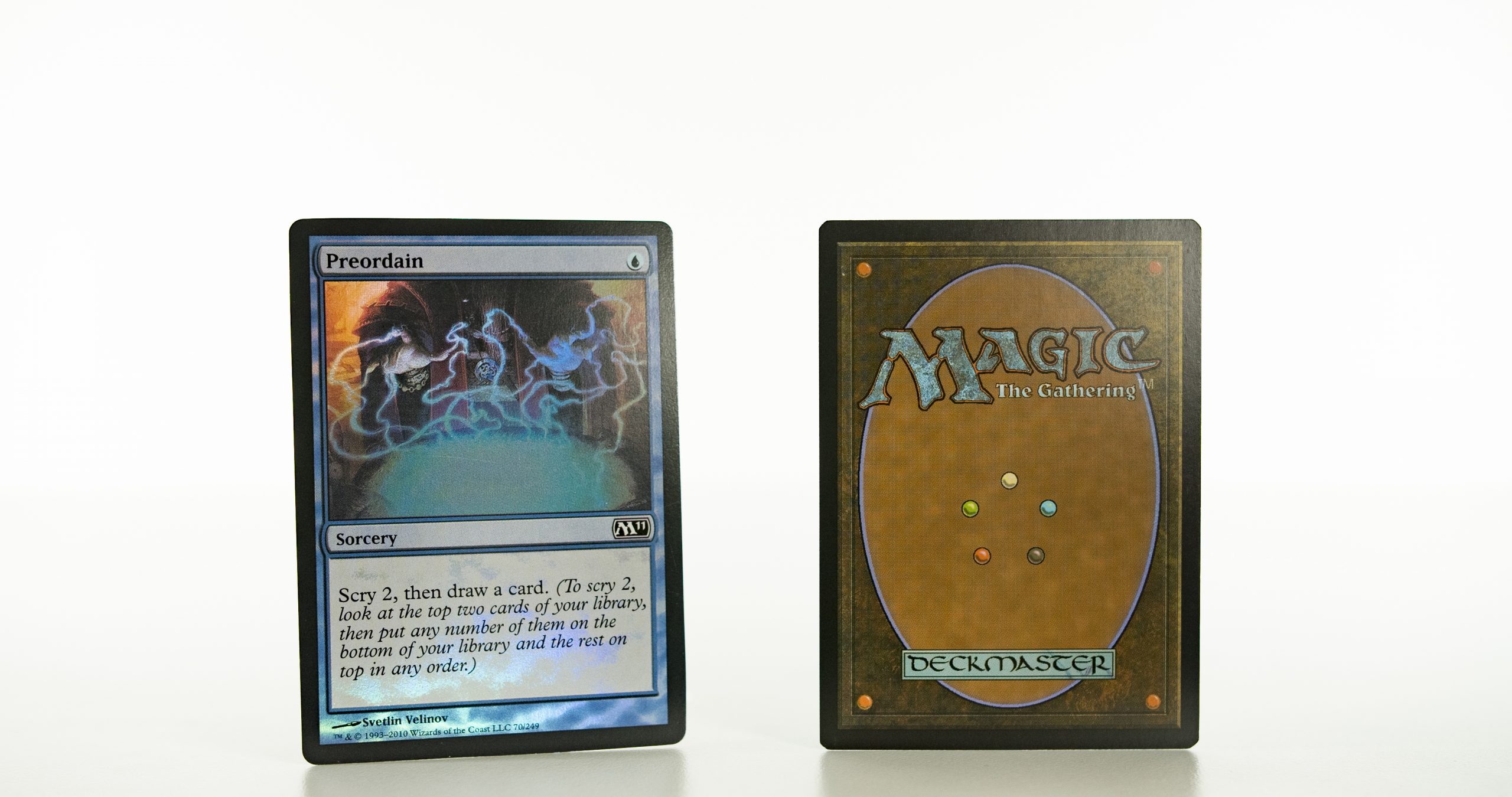 Preordain M11 foil mtg proxy magic the gathering tournament proxies GP ...